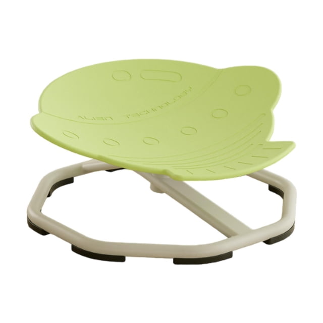Silla giratoria para niños, taburete giratorio, antideslizante, rotación de 360 grados, silla oscilante, juguetes sensoriales, silla para niños y Verde