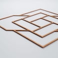 thumbnail image 5 of Ekena Millwork 23 3/8"W x 23 3/8"H x 1/4"T Large Loveland Decorative Fretwork Wood Wall Panels, Alder, 5 of 18