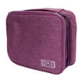 thumbnail image 4 of Bolsa de maquillaje de viaje ANGGREK gran capacidad duradera impermeable a prueba de humedad a prueba de polvo, 4 of 8