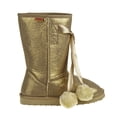 thumbnail image 2 of Josmo Girls Winter Cozy Lined Boots Youth Outdoor, Gold, 3, 2 of 5