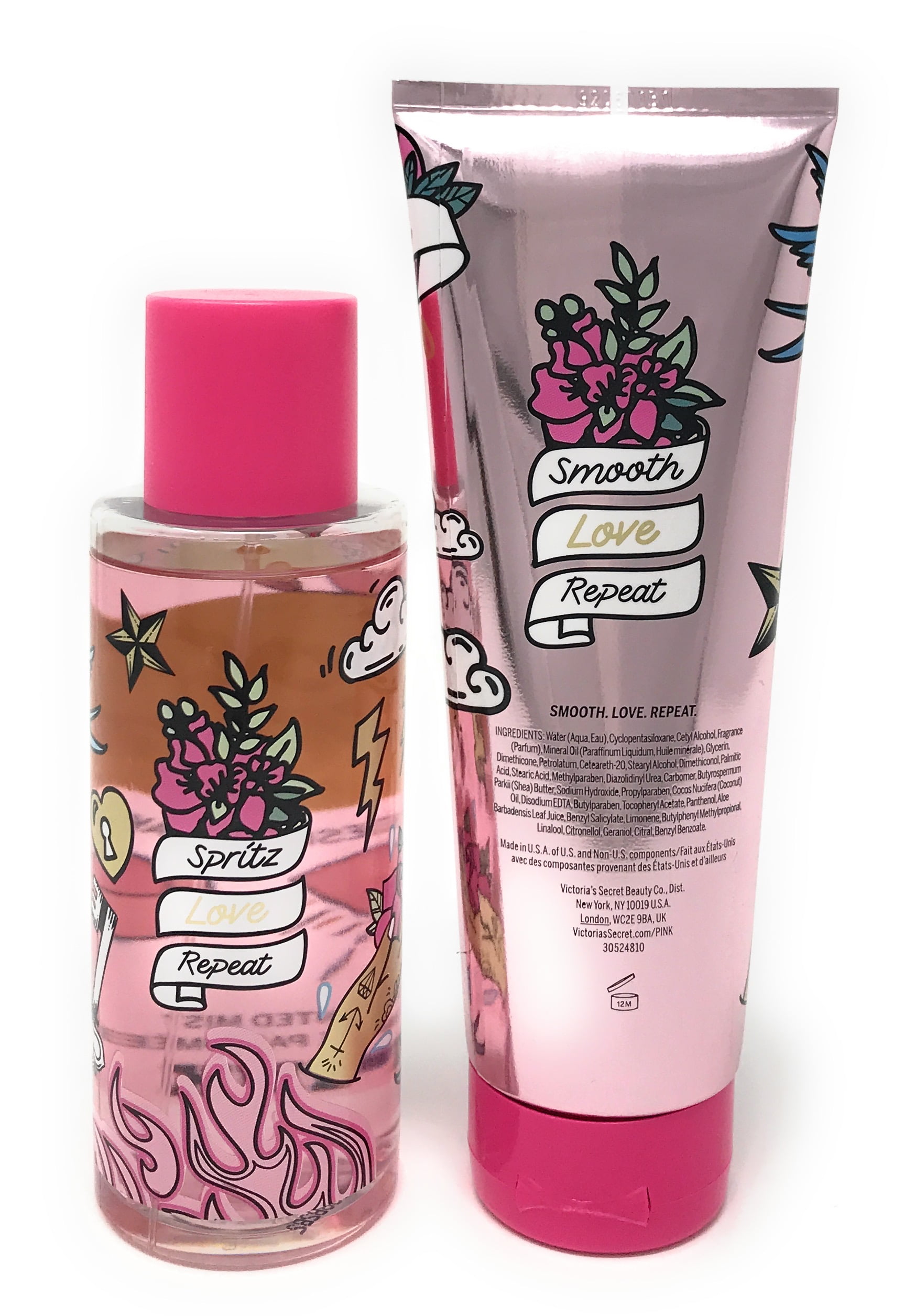 Maladroit formaat levend Victoria's Secret PINK Thorn To Be Wild Body Mist and Fragrance Lotion Set  - Walmart.com