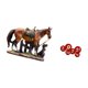 thumbnail image 5 of Figura de caballo,Figura coleccionable de caballo en miniatura,Adorno de caballo de resina,estatua de animal,decoración para el hogar,Abanicos plegables festivos,Decoraciones de abanicos de, 5 of 8