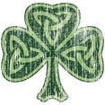 thumbnail image 3 of CafePress - Vintage Trinity Shamrock Women's Dark Pajamas - Women's Short Sleeve Print T-Shirt and Pants Dark Cotton Pajama Set, 3 of 4