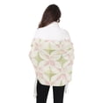 thumbnail image 4 of FORMRS Womens Scarf Winter Soft Long Big Warm Shawls Wrap Tassel Scarves, Pastel Pink Geometric, 4 of 9