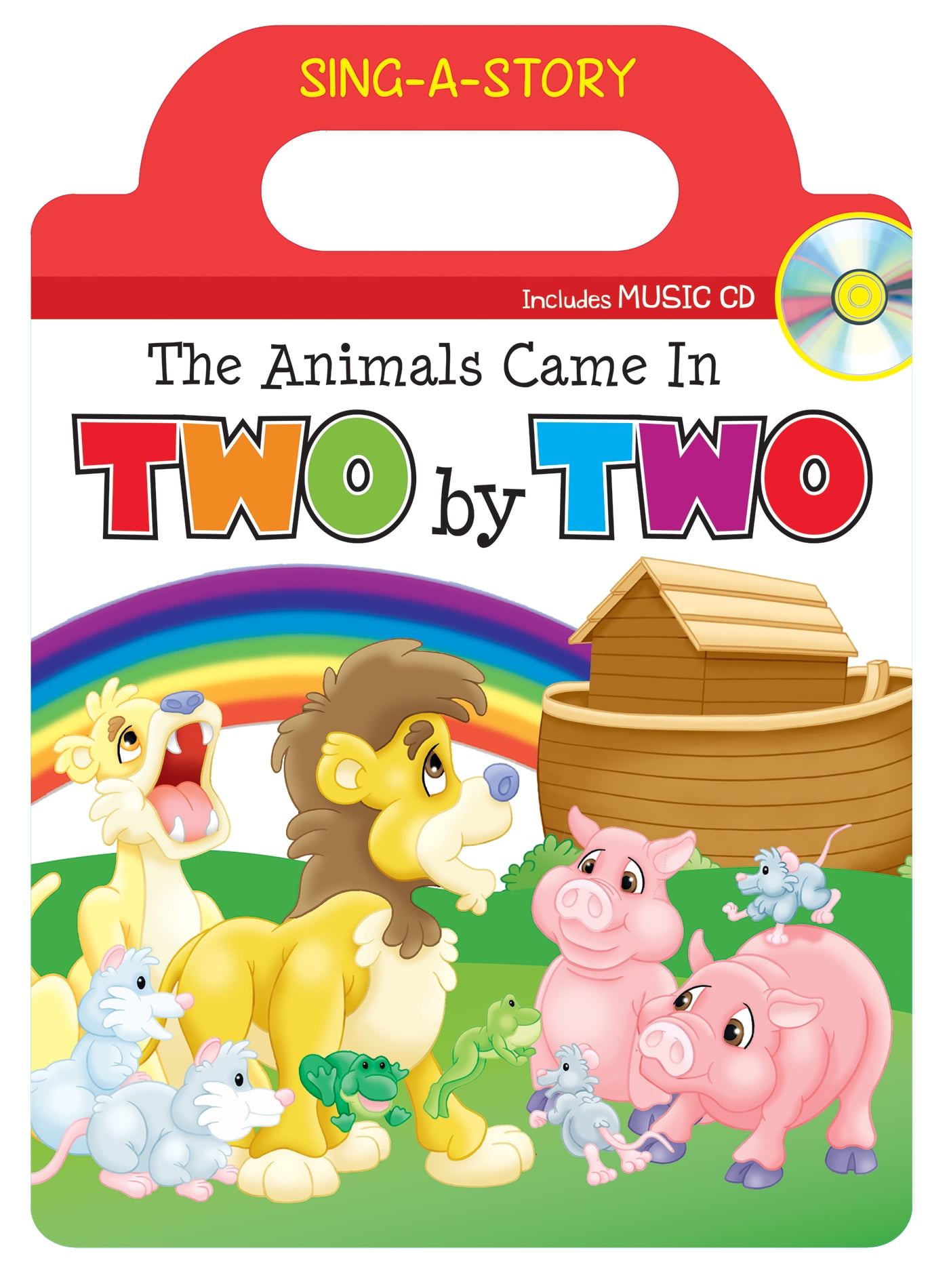The Animals Came In Two By Two Sing A Story Book With Cd Board Book Walmart Com