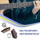 thumbnail image 5 of Pickups Doble Salida Operación de estilo tonterías Puente Transductor eléctrico Estabilidad Gran material Humbucker para bajos eléctricos 2 piezas, 5 of 7
