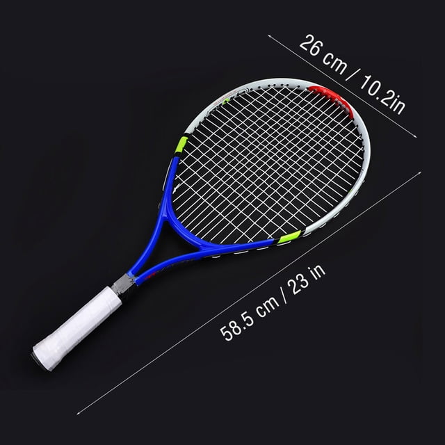 Tennis Racquet Strung with Synthetic Gut At Mid Range Tension for Kids Training Practice