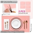 thumbnail image 2 of Refrigerator Liners Shelf Liners Washable Refrigerator Mats Kitchen Silicone Refrigerator Pads Place Mats 5PCS/Set, 2 of 7