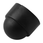 145pcs Protective Cap for Screws Hexagonal Cover Cap Black for Nuts Screws Bolts