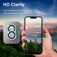 thumbnail image 4 of Dteck for Apple iPhone 15 Plus 3D Bling Diamond Ring Les Cover, Shockproof Drop Protection 9H Tempered Glass Camera Cover Metal Ring Case Friendly Scratch Resistant Camera Lens Protector, colorful, 4 of 5