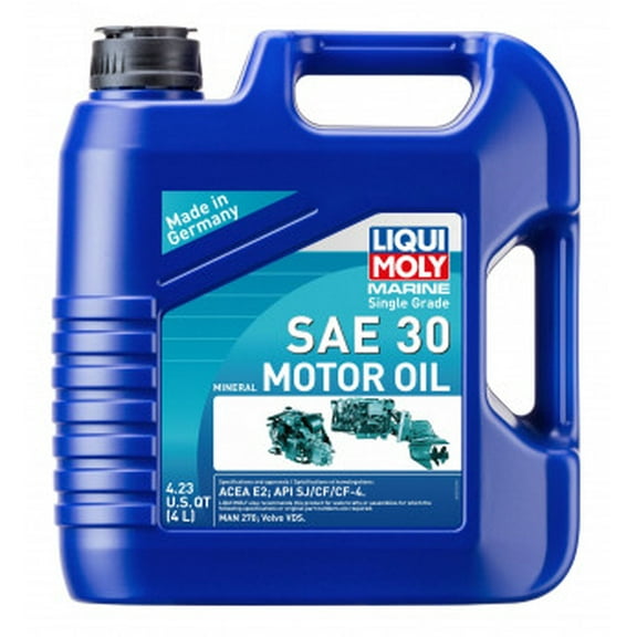 Liqui Moly LIQ-22512 Marine Single Grade SAE 30 Engine Oil, 4 ltr