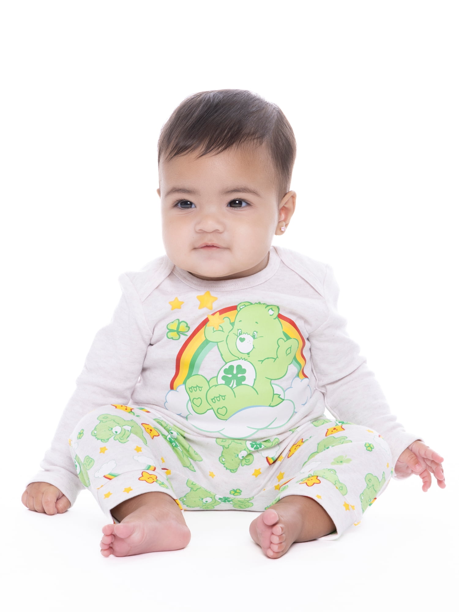 Care Bears Baby Saint Patrick's Day Layette Gift Set, 3-Piece, Sizes Newborn-12 Months