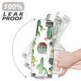 thumbnail image 6 of 40oz Watercolor Cactus Succulents Stainless Steel Flip Straw Tumbler Spill Proof Travel Cup Double Wall Vacuum Insulated Coffee Mug with Top Handle, 6 of 6