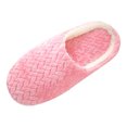 thumbnail image 2 of Gnobogi Slippers for Women New Style Soft Sole Silent Suede Slippers Non-slip Wooden Floor Indoor Cotton Slippers Indoor and Outdoor Slides, 2 of 5