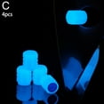 thumbnail image 5 of Glow in The Dark Tire Valve Caps, 4 Pcs/pack, Luminous/fluorescent/glow in The Dark, Car Tyre Valve Caps/ Dust Covers, for Car Tires, Universal Car Accessories for Car,bike,suv, 5 of 9