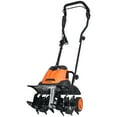 thumbnail image 5 of KFFKFF Electric Soil Digger, 12 Amp, 18" Width and 3.94" Depth, Corded Tiller/Cultivator with Steel Mn Tines, Rototiller for Garden and Lawn Soil Excavation, 5 of 9