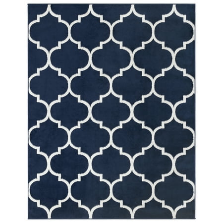 Ottomanson Royal Collection Contemporary Moroccan Trellis Design Area Rug