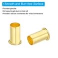thumbnail image 4 of Uxcell 50Pcs Inserto de Compresión de Latón Soporte de Tubo de Compresión para Tubo de 1/2" OD, 4 of 6