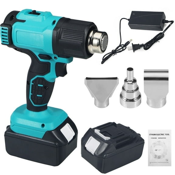 Rowyig Portable Handheld Cordless Electric Heat Gun with 1500mAh Battery - Welding Gun Kit
