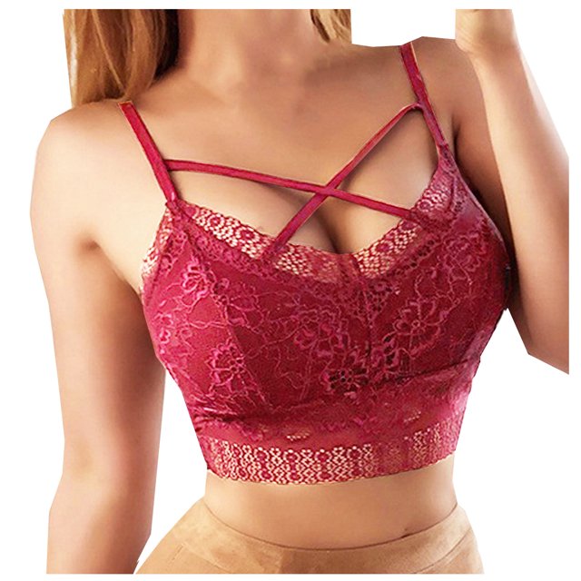 Sujetador hueco de encaje para mujer Fridja nalpqowj9303