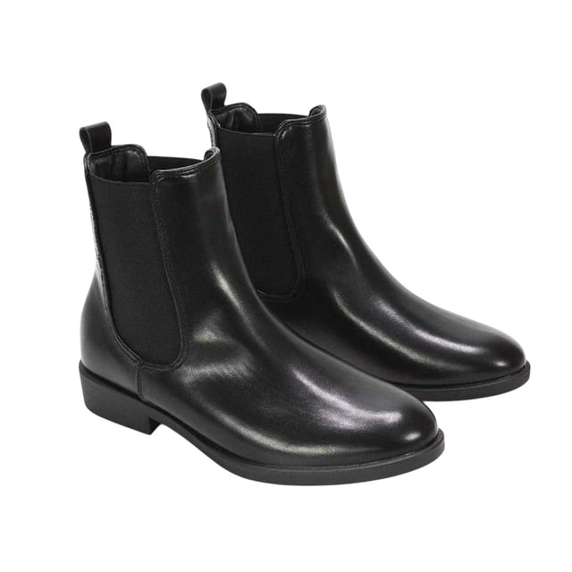XY London Bottes Chelsea à Enfiler à Talon Plat Nala pour Femmes