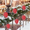 thumbnail image 1 of mfyjkho Colgantes De Plástico Huecos Para Árbol De Navidad Para Decorar Ventanas Y Centros Comerciales (Paquete De 6), 1 of 6