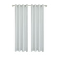 thumbnail image 2 of 2 Pack: Kate Aurora Hotel Chic Blackout Grommet Top Window Curtains - Assorted Colors, 2 of 6