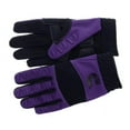 thumbnail image 2 of Cummins Womens Mechanic Glove CMN35157 - Purple and Black Synthetic Leather Anti-Vibration Anti-Abrasion Work Gloves All Season All-Purpose - Large, 2 of 5