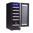 thumbnail image 2 of IceBlue 20-Bottle Wine Cooler, Drink refrigerator, Digital Temperature Control(5-22°C) ,LED Screen, Home Use, 2 of 9