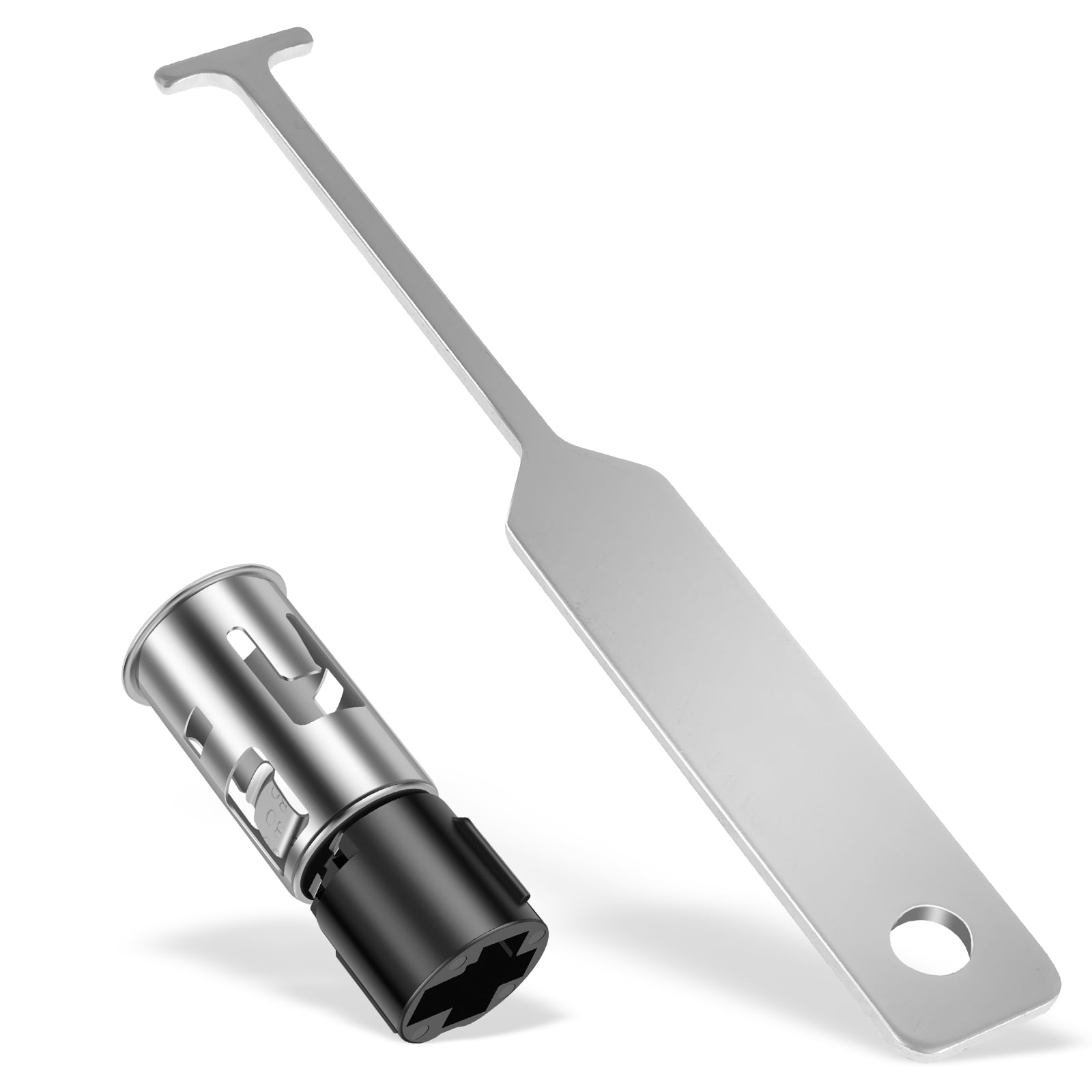 AEVXKHI Lighter Socket Removal Tool, Compatible Lighter Socket Disassembly  Tool, Safe Socket Removal Tool, Replaces Convenient Fighter Socket Replace  General Motors for Cars