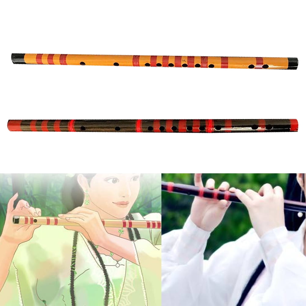 F Key Bamboo Flute Gift Box Dizi For Professional Player With Accessoires All In 