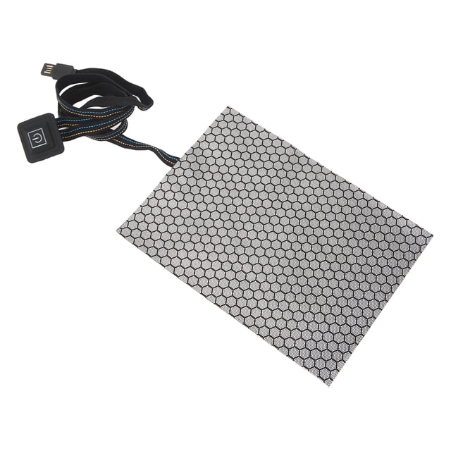 Electric Clothing Heating Sheet, Flexible Clothing Heating Pad Portable Soft Fast Even Heating Far Infrared Bend Resistant For Jacket For Vest
