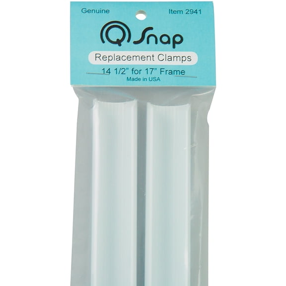 Q-Snap Replacement Clamps 14.5" 2/Pkg-For 11"X17" Or 17"X17" Q-Snap Frames
