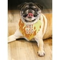 thumbnail image 2 of Hot Dog Pet Bandana  -Smartprints Designs,  Large, 2 of 5