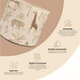 thumbnail image 2 of Cesta De Almacenamiento Redonda De Tela Para Bebé Con Diseño De Grúa, Almacenamiento De Juguetes, Animal Safari, Cesta De Juguetes De 13.0 X 11.8 In, Organizador De Almacenamiento Para Bebé, Organizad, 2 of 5