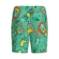 thumbnail image 5 of Gaeub Funny Animals in Jungle Printed Men's Short Pajama Pants, Lightweight Lounge & Sleep Bottoms Keep You Cool - Small, 5 of 9