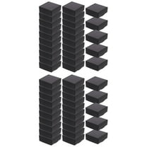 2 Pieces Boxes Mailing Carton Paper Packing Box 7.50X7.00X3.00CM Black