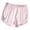 Pink, variant on Feancey Satin Shorts for Women Elastic Waist Booty Shorts Soft Silky Butt Lifting Dolphin Shorts Sports Yoga Running Hot Pants Sky Blue 3XL