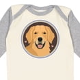 thumbnail image 4 of Inktastic Golden Retriever Dog Boys or Girls Long Sleeve Baby Bodysuit, 4 of 5