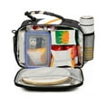 thumbnail image 2 of ALAZA Football Rugby Stars Lunch Box Insulated Cooler Bag Reusable Tote Bags Shoulder Strap, 2 of 7