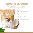 thumbnail image 3 of BULK SUPERFOODS - Az&uacute;car de Coco 100% Org&aacute;nica 500g - Endulzante Natural - Organic Coconut Sugar - Sin Aditivos y Dieta Keto, 3 of 7