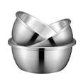 thumbnail image 1 of Cuencos De Metal Gruesos, Aptos Para Lavavajillas, Lavabos De Acero Inoxidable, Ensaladera De Borde Más Profundo Para Trabajo Pesado, Tanques De Condimento Para Pulido De Espejo Interior Con Lavabo Yuarrent HA026375-01, 1 of 7