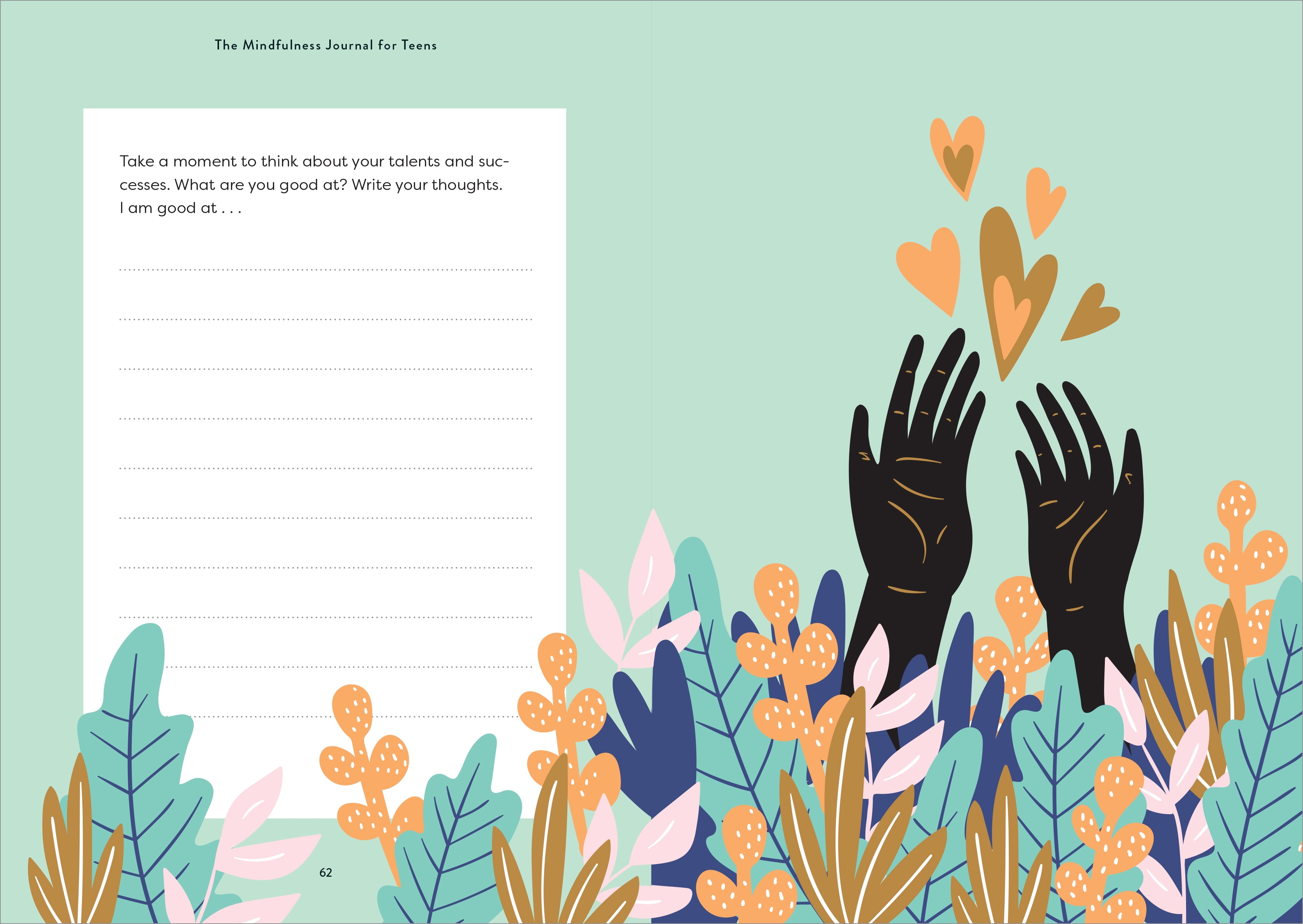 The Mindfulness Journal for Teens: Prompts and Practices to Help You Stay Cool, Calm, and Present (Spiral Bound)