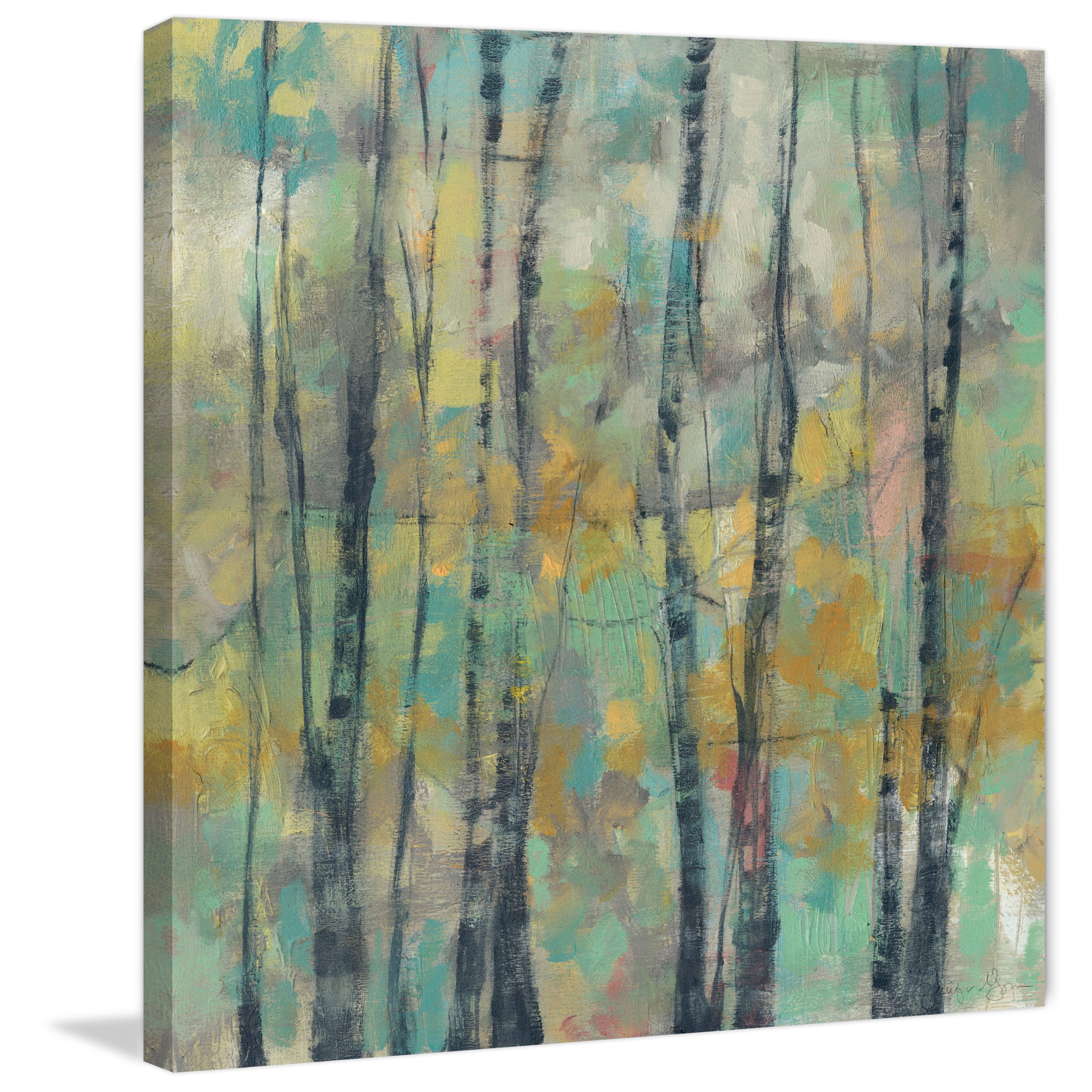Marmont Hill "Pastel Arbor II" Painting Print on Wrapped Canvas