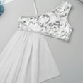 thumbnail image 6 of YONGHS Big Girls One Shoulder Sequined Lyrical Dance Dress with Shorts Set 6-14, 6 of 7