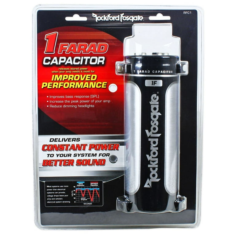 Rockford Fosgate RFC1 RFC-1 Platinum Plated 1 Farad Car