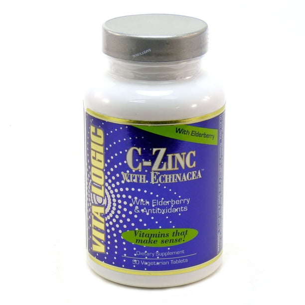 Vita Logic CZinc with Echinacea 50 Vegetarian Tablets