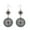1, variant on 1 Pair Beads Multicolor Shiny Drop Earrings Bohemian Hollow Vintage Hook Earrings Party Jewelry