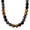 3, variant on Stone Beads Necklace for Men Yellow Tiger Eye Obsidian Beaded Necklace Energy Healing Necklace with Card Gift for Husband Boyfriend