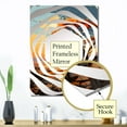 thumbnail image 3 of Designart "Savanna Harmony African Sunset Essence II" Tree African Oversized Wall Mirror - Global Floral Hallway Decorative Wall Mirrors - Multiple Color Options, 3 of 6